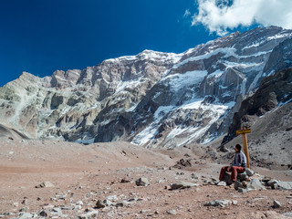 South face of Aconcagua