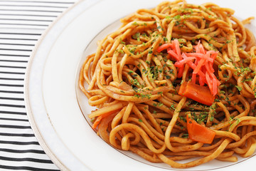 おいしそうな焼きそば