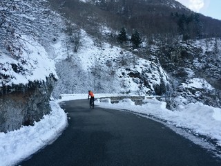winter cycling