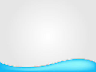 Gray background with blue bar for presentation