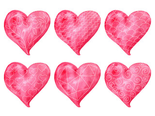 Vector Valentine's Heart Collection