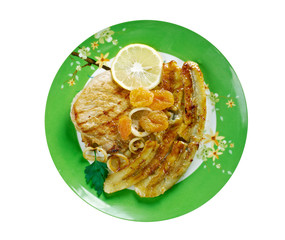pork with fruit