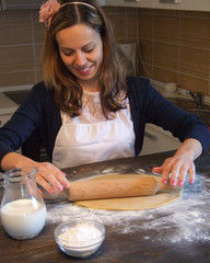 Dough in preparation