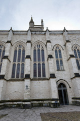 Fototapeta premium Exterior of Winchester College chapel, UK.