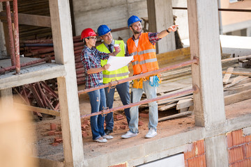 Building constructers planning future building