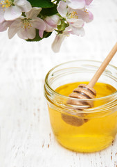 Apple blossom and  honey
