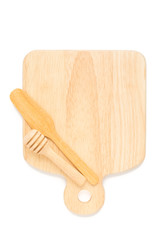 Wood chopping board and kitchenware