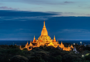 Ananda Phaya was built by King Kyanzittha in Bagan of Myanmar to represent the Nandamula on Himalayas mount.