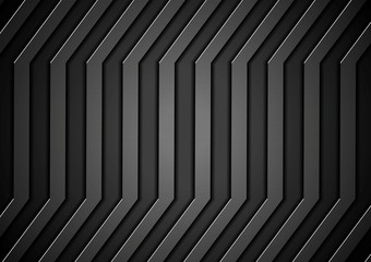 Dark concept stripes technology abstract background