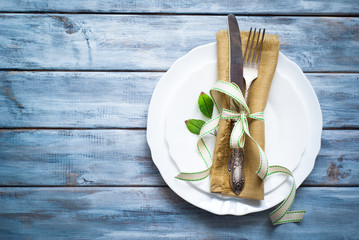 Spring Table setting