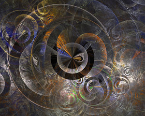Abstract fractal design.