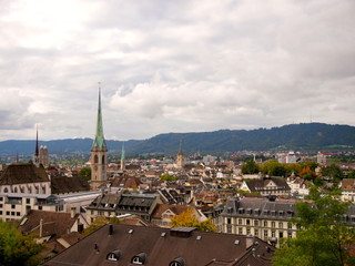 City of Zurich in Switzerland 