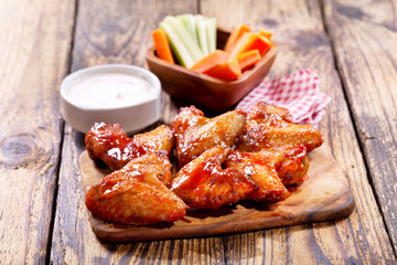 fried chicken wings