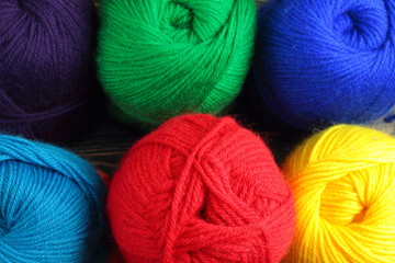 close up Knitting