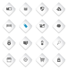E-commerce simply icons