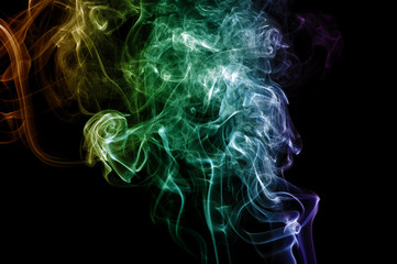 colored smoke