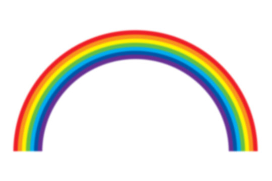 Fototapeta illustration of rainbow