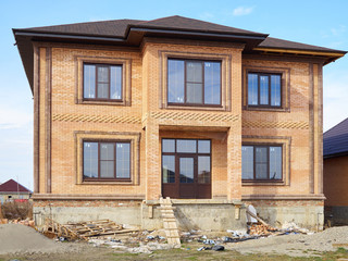 Building & Construction Site in progress to new house.