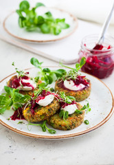  Fritters with quinoa