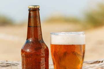 Beer on the beach