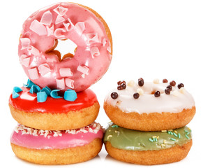 Colorful donuts