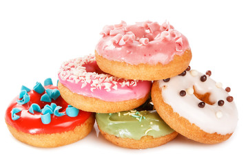 Colorful donuts