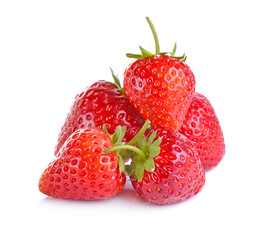 Strawberry isolated on white background
