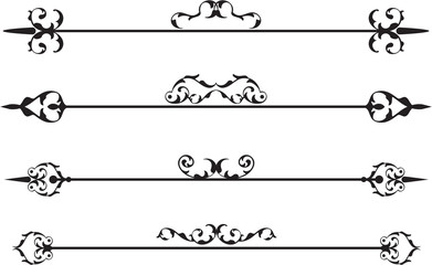 The retro baroque divide set