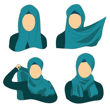 how to wear the Muslim hijab