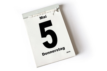 5. Mai 2016