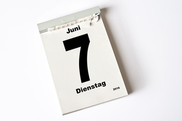 7. Juni 2016