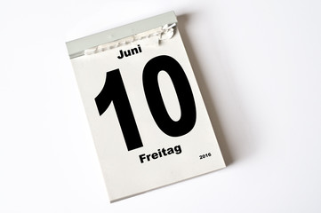 10. Juni 2016