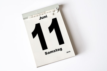 11. Juni 2016