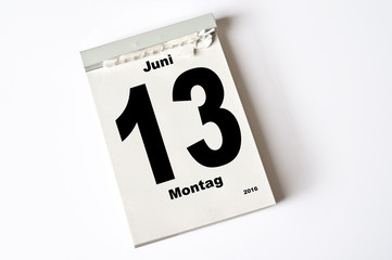 13. Juni 2016