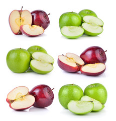 apple on white background