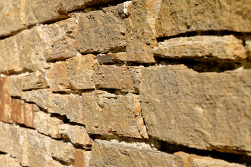 Background rock wall