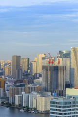 Fototapeta na wymiar Cityscape of Tokyo City, Japan -city skyline.