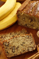 Homemade Banana Nut Bread