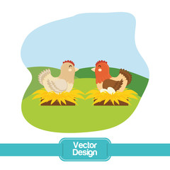 Farm icon design 