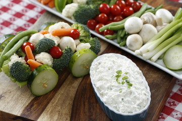 cumber Dip & Vegetables