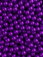 balls purple glossy vertical