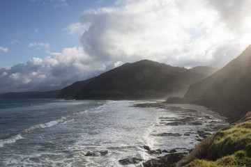 Costa australiana de la Great Ocean road. Australia 