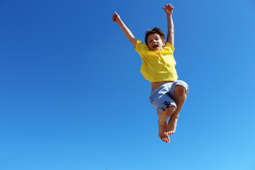 boy jump