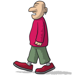 That character walks and talks