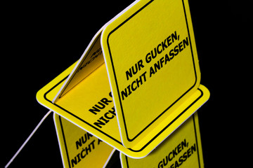 Nur gucken, nicht anfassen