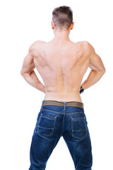 Man's perfect back