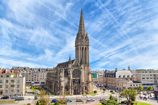 Church of Saint-Pierre in Caen, Normandy