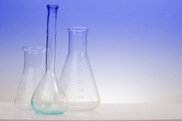 scientist with equipment and science experiments