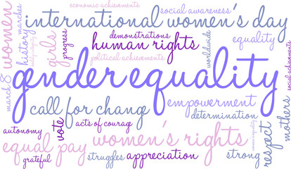 Gender Equality Word Cloud