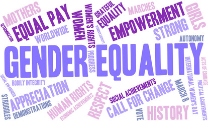 Gender Equality Word Cloud